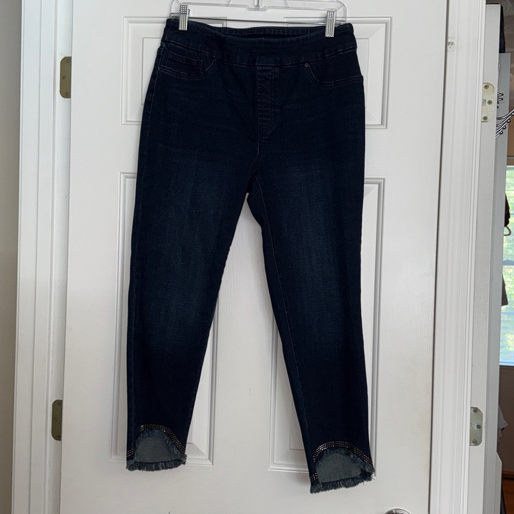 Chico's Dark Blue Jegging Ankle Pants